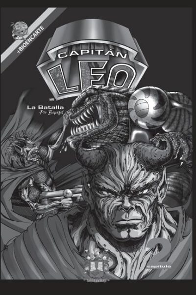 Cover image for Captain Leo.Chapter 2-White and black version: +Bio-supplement 2