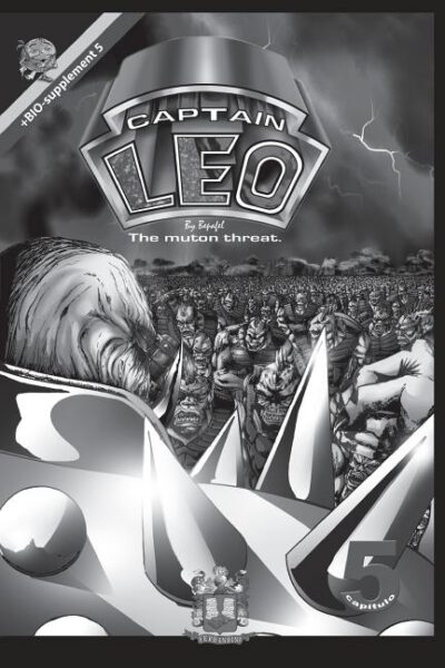 Cover image for Captain Leo.Chapter 5-White and black version: +Bio-supplement 5