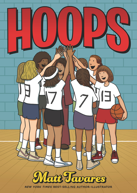 Cover image for Hoops: A Graphic Novel