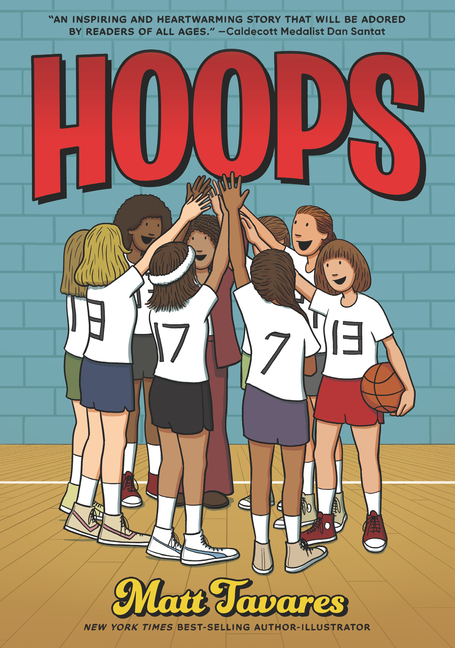 Cover image for Hoops: A Graphic Novel