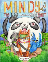 Cover image for Mindy: The Black and White Bandit: New Saga Comic Book 1.2
