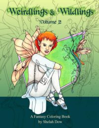 Cover image for Weirdlings and Wildlings: A Fantasy Coloring Book