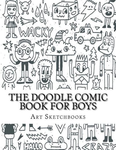 Cover image for The Doodle Comic Book for Boys