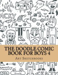 Cover image for The Doodle Comic Book for Boys 4