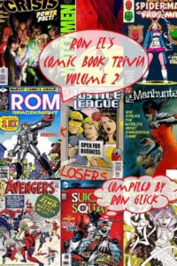 Cover image for Ron El's Comic Book Trivia (Volume 2)