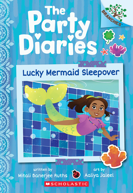 Cover image for Lucky Mermaid Sleepover: A Branches Book (the Party Diaries #5)