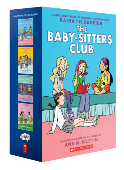 Cover image for The Baby-Sitters Club Graphic Novels #1-4: A Graphix Collection: Full Color Edition