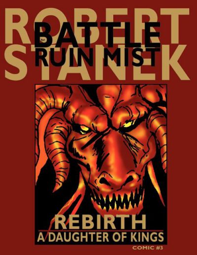 Cover image for Rebirth (A Daughter of Kings, Comic #3): Dragons of the Hundred Worlds