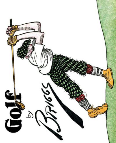 Cover image for Golf: The Famous Golf Cartoons by Briggs