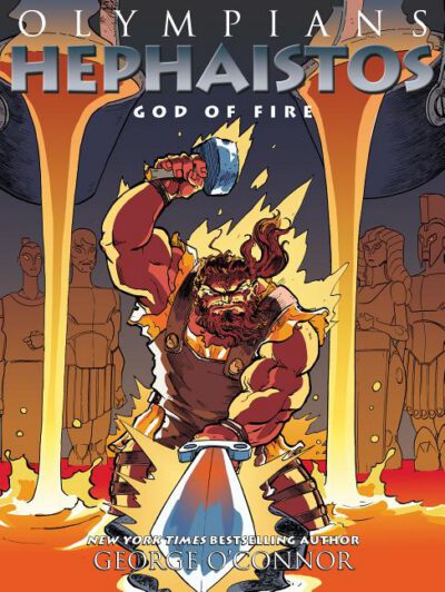 Cover image for Olympians: Hephaistos: God of Fire