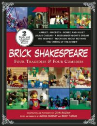 Cover image for Brick Shakespeare: Four Tragedies & Four Comedies [With Poster]