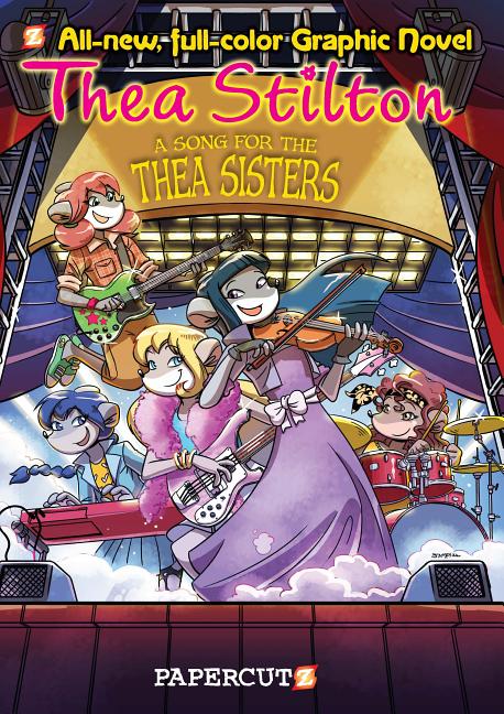 Cover image for Thea Stilton Graphic Novels #7: A Song for Thea Sisters