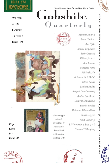 Cover image for gobshite quarterly #29/30: your rosetta stone for the new world order