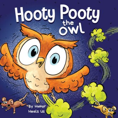 Cover image for Hooty Pooty the Owl: A Funny Rhyming Halloween Story Picture Book for Kids and Adults About a Farting owl, Early Reader