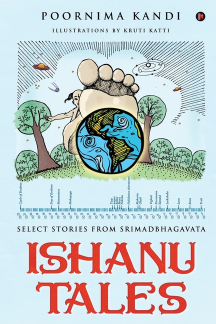 Cover image for Ishanu Tales: Select stories from Srimadbhagavata