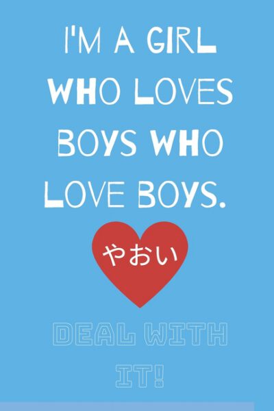 Cover image for Deal With It: For the Love of Yaoi (Light Blue)