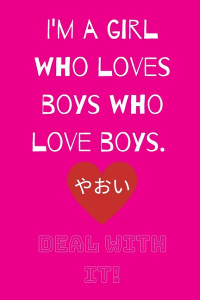Cover image for Deal With It: For the Love of Yaoi (Hot Pink)