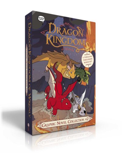 Cover image for Dragon Kingdom of Wrenly Graphic Novel Collection #2 (Boxed Set): Ghost Island; Inferno New Year; Ice Dragon