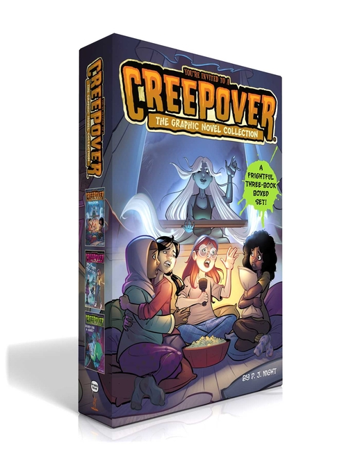 Cover image for You're Invited to a Creepover the Graphic Novel Collection (Boxed Set): Truth or Dare . . . the Graphic Novel; You Can't Come in Here! the Graphic Nov