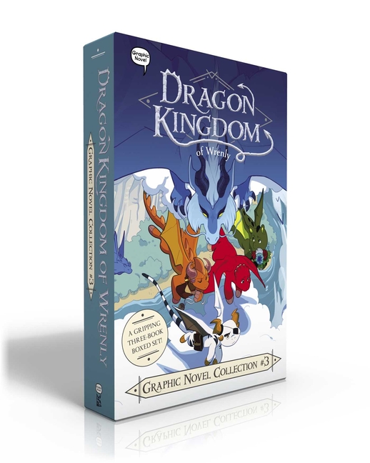 Cover image for Dragon Kingdom of Wrenly Graphic Novel Collection #3 (Boxed Set): Cinder's Flame; The Shattered Shore; Legion of Lava
