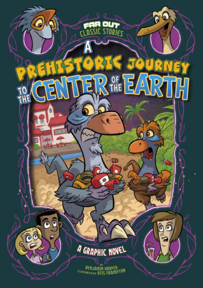Cover image for A Prehistoric Journey to the Center of the Earth