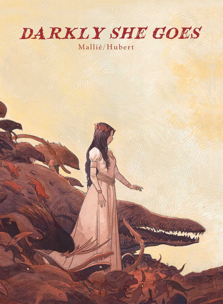 Cover image for Darkly She Goes
