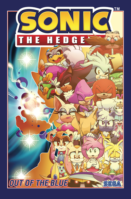 Cover image for Sonic the Hedgehog, Vol. 8: Out of the Blue