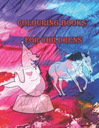 Cover image for Coloring books for children: different forms Animals, Cartoons, Learn coloring