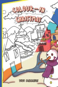 Cover image for Colour-in Christmas