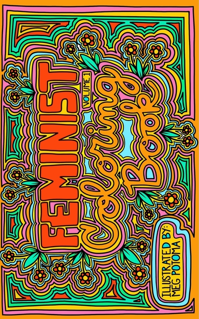 Cover image for Feminist Adult Coloring Book