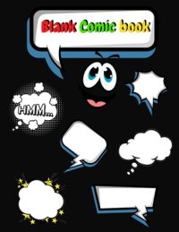 Cover image for Blank Comic Book for kids