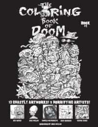 Cover image for The Coloring Book of DOOM!