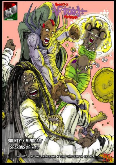 Cover image for Bounty-X Minddar Seasons #6 : : #6 The Gifts Of The Navigator #7 The Thirteenth Galaxy