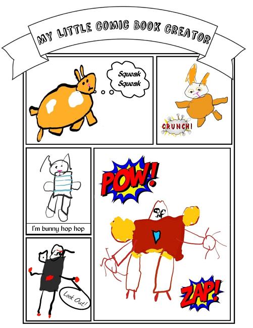 Cover image for My Little Comic Book Creator
