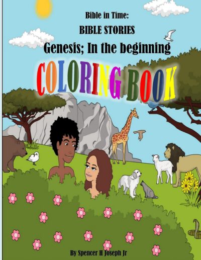 Cover image for Bible in Time: Bible Stories - Genesis; In the beginning