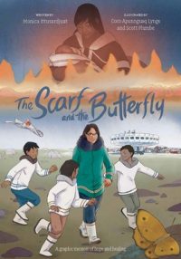 Cover image for The Scarf and the Butterfly: A Graphic Memoir of Hope and Healing