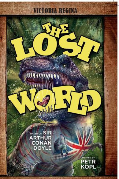 Cover image for The Lost World - An Arthur Conan Doyle Graphic Novel