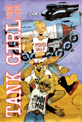 Cover image for Tank Girl: Color Classics Book 2 1990-1993 (Graphic Novel)