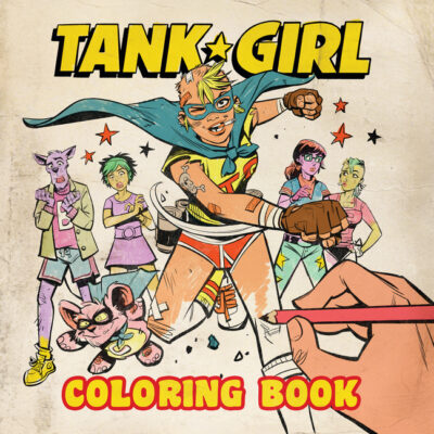 Cover image for Tank Girl Coloring Book
