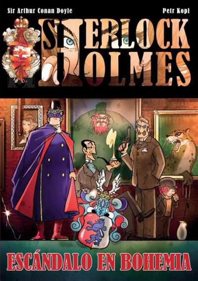 Cover image for Sherlock Holmes Escándalo en Bohemia