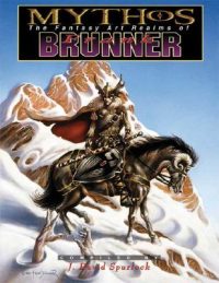 Cover image for Mythos: The Fantasy Art Realms of Frank Brunner