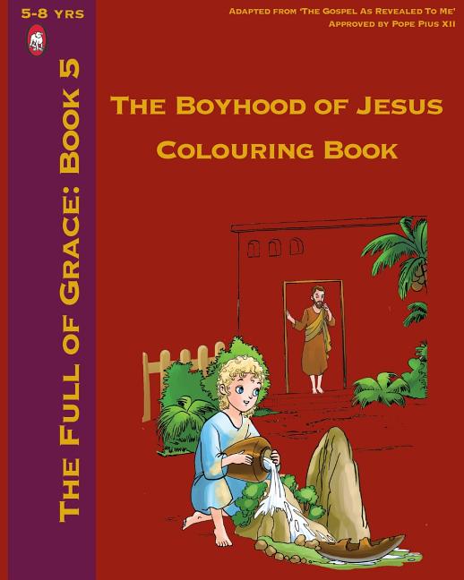 Cover image for The Boyhood of Jesus Colouring Book