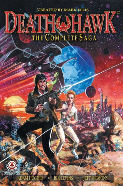Cover image for Death Hawk: The Complete Saga