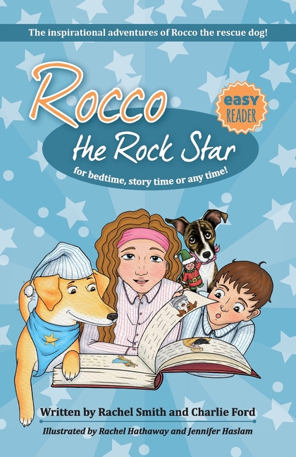Cover image for The Inspirational Adventures of Rocco the Rescue Dog: Short Story Collection for Early Readers - Ages 5 - 8