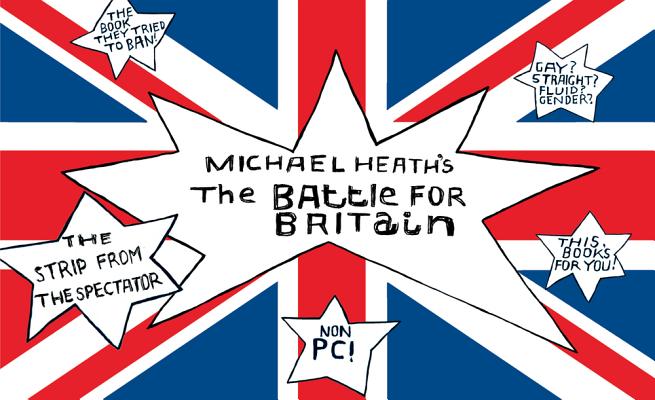 Cover image for Michael Heath's the Battle for Britain