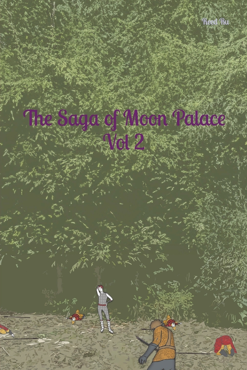 Cover image for The Saga of Moon Palace Vol 2: English Comic Manga Graphic Novel
