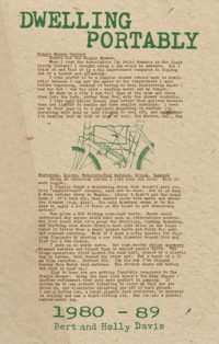 Cover image for Dwelling Portably 1980-1989