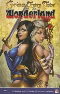 Cover image for Grimm Fairy Tales vs. Wonderland