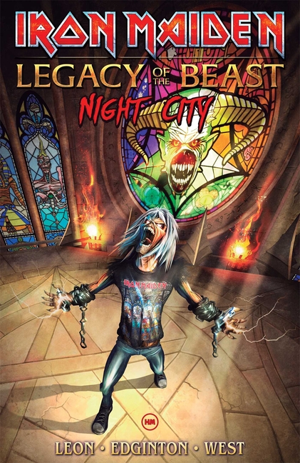 Cover image for Iron Maiden V2: Legacy If the Beast: Night City
