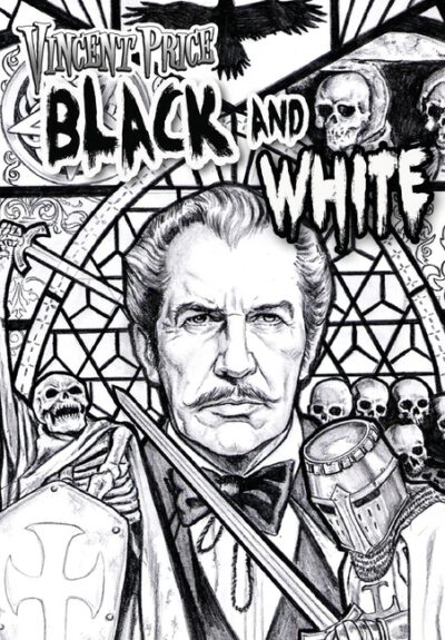 Cover image for Vincent Price: Black and White